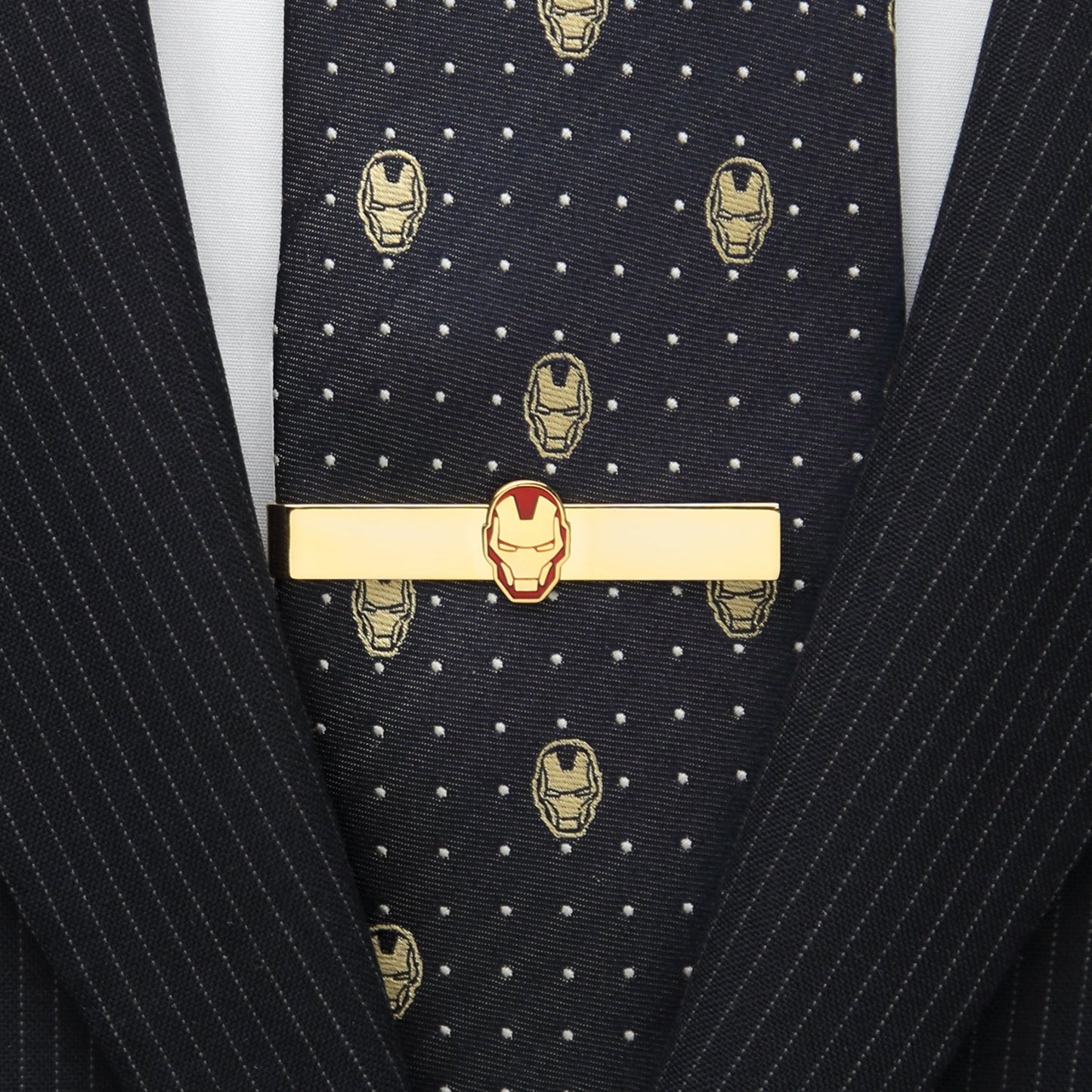 Marvel Iron Man Cufflinks and Tie Bar Gift Set