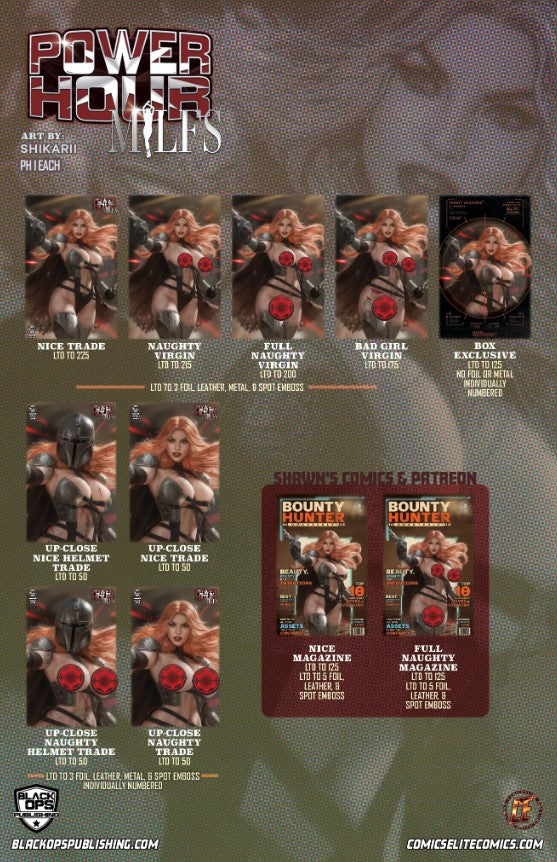 POWER HOUR #3 - SHIKARII "BOUNTY HUNTER" UP-CLOSE NICE - LTD 50