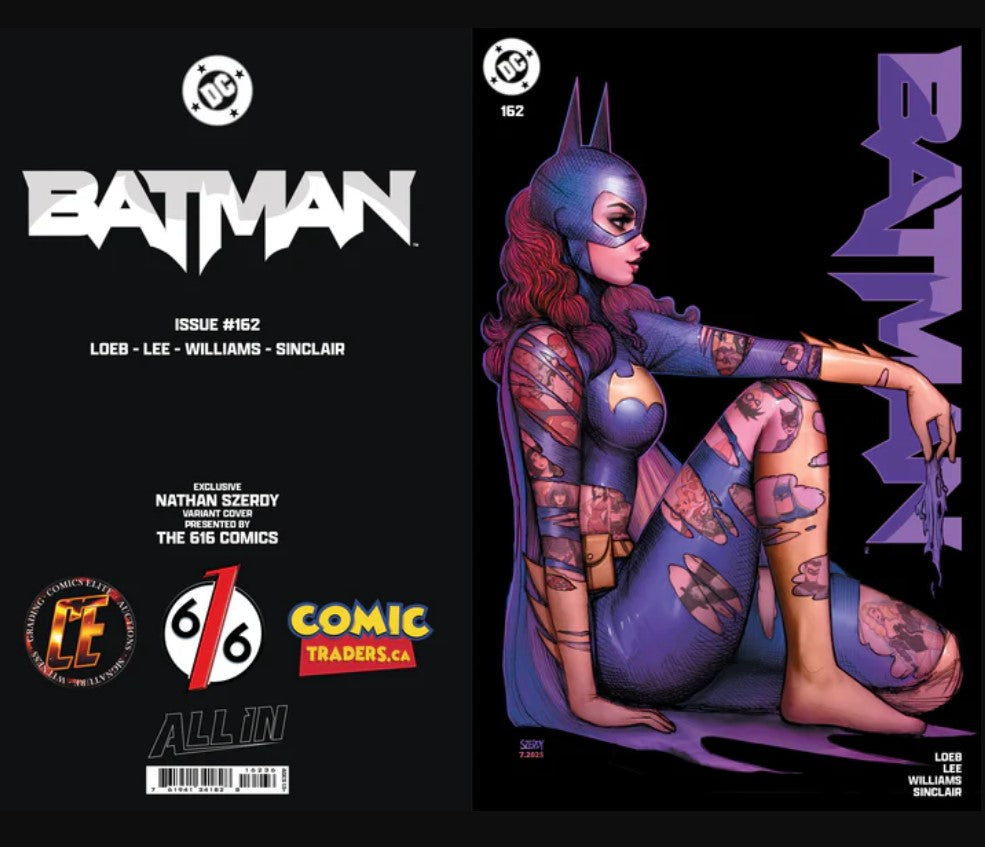 🦇 BATMAN #162 NATHAN SZERDY TRADE EXCLUSIVE Tattoo Variant A - LTD 3000