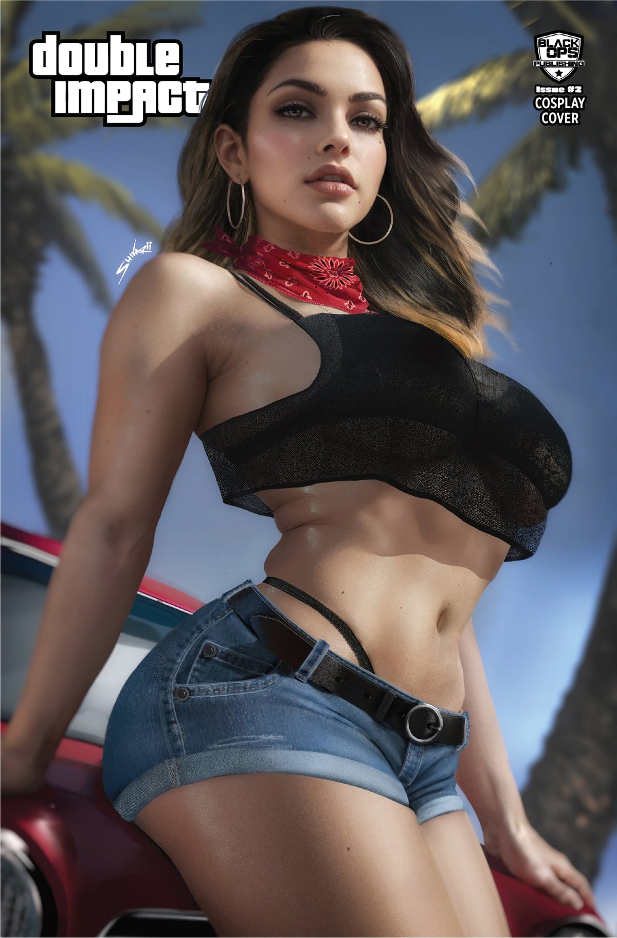 👙 DOUBLE IMPACT #2 SHIKARII "CALI GIRL" NICE TRADE BLACK OPS - LTD 325