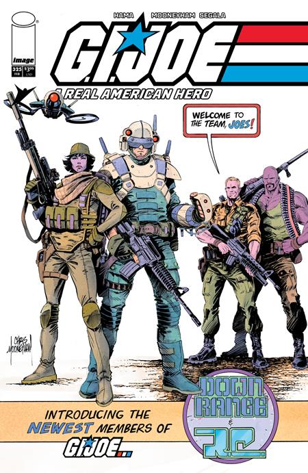 🎖️ GI JOE A REAL AMERICAN HERO #325 CVR E CHRIS MOONEYHAM NEW JOE VAR🔑 2/11/26