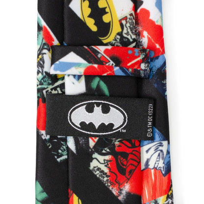 DC Batman Chaos Stripe Men's Tie