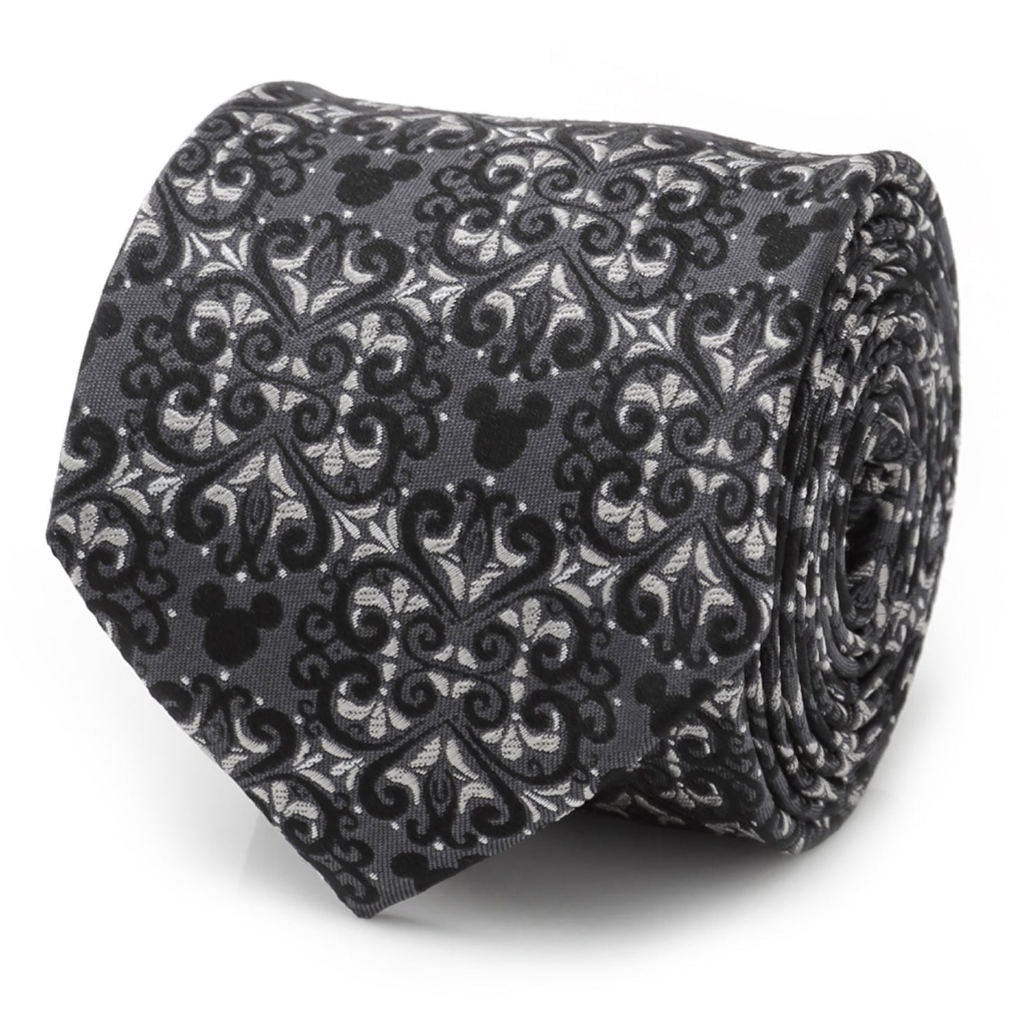 Disney Mickey Mouse Damask Tile Men's Tie