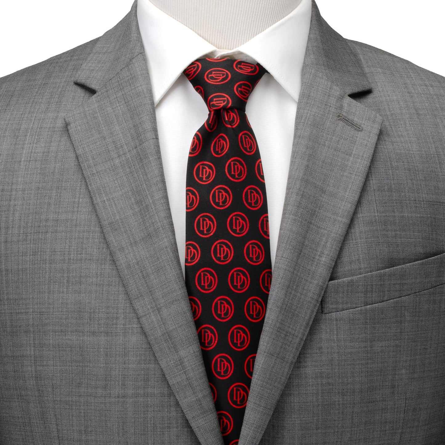 Marvel Daredevil Men's Black Tie