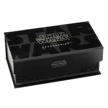 Star Wars Princess Leia and Han Solo "I Love You / I Know" Cufflinks with Hidden Message Tie Bar Gift Set