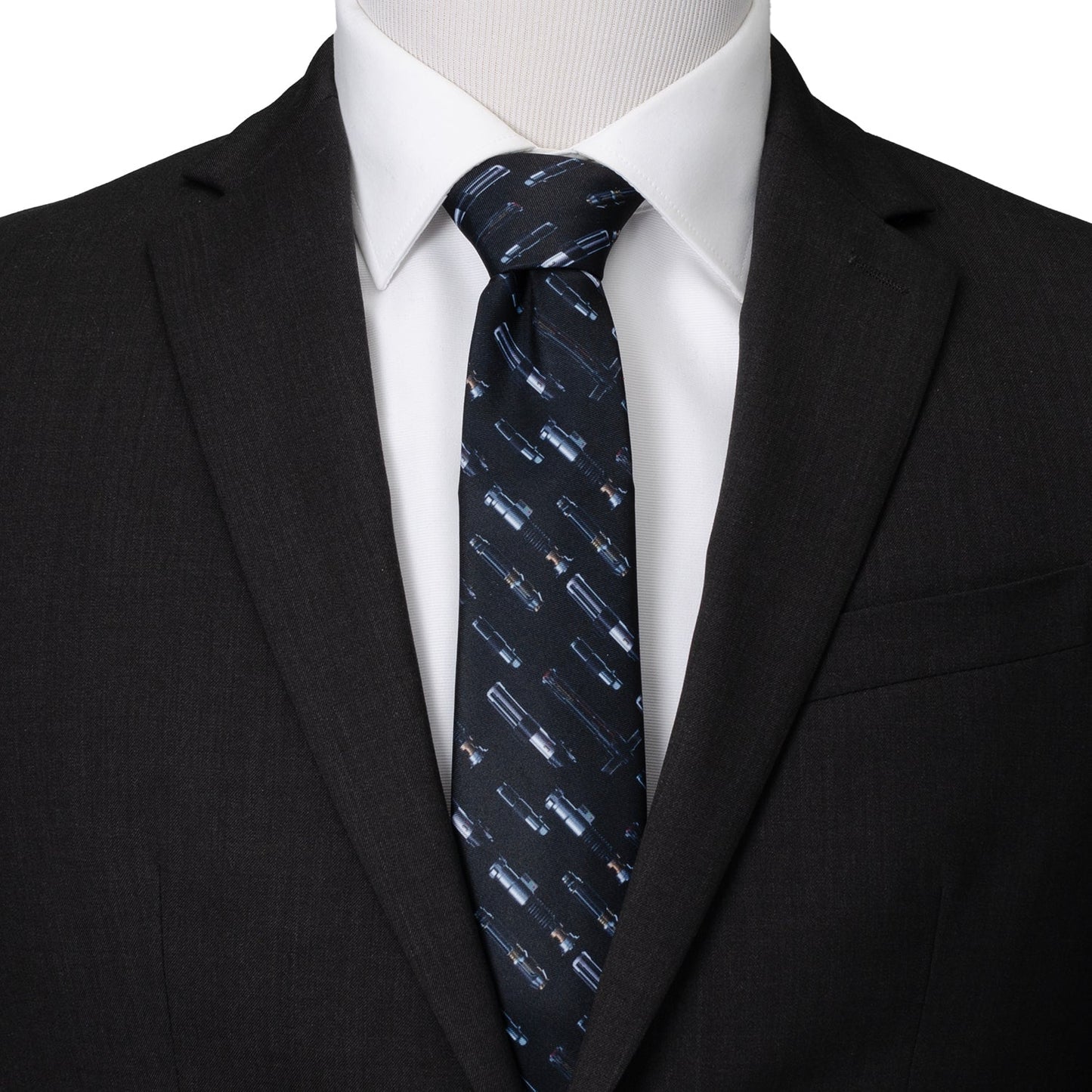 Star Wars LIGHTSABER Hilt Pattern Tie