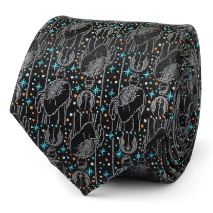 Star Wars Obi-Wan Kenobi Gray Tie