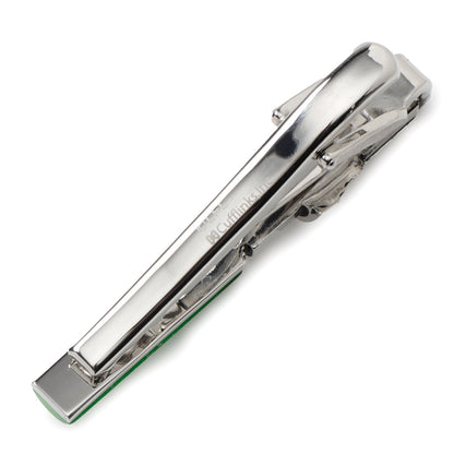 Star Wars Yoda Green and Blue Paisley Tie and LIGHTSABER Tie Clip Gift Set