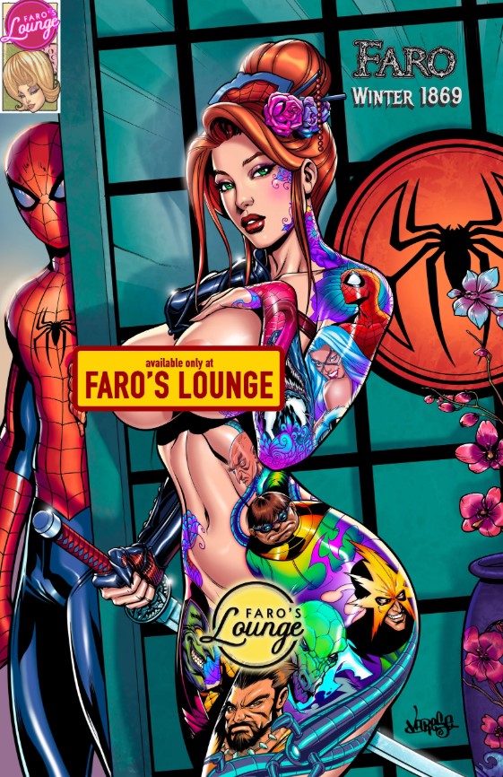 👙 Faro - Winter 1869 - Yakuza Mary Jane Tattoo Cover NSFW