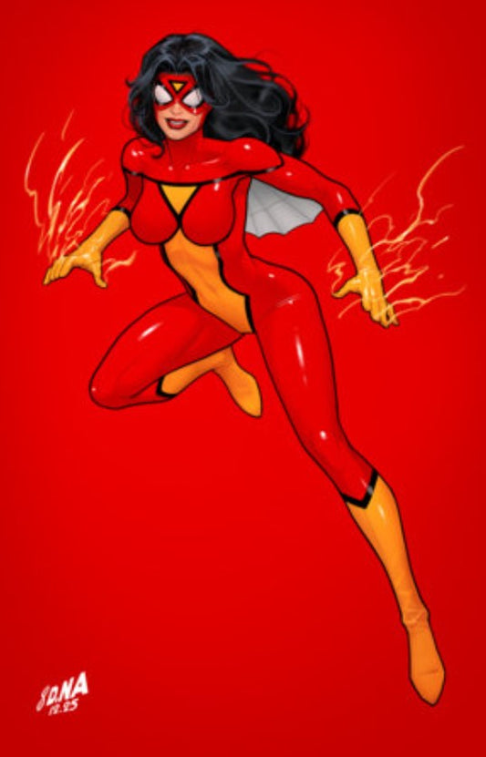 🕸️ AMAZING SPIDER-MAN #22 1:50 RATIO DAVID NAKAYAMA COLOR BLOCK RED VIRGIN VARIANT 🔑 2/18/26