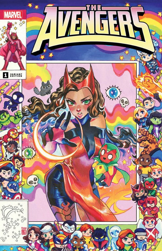 🟡 AVENGERS #1 RIAN GONZALES - TRADE DRESS EXCLUSIVE LTD 3000