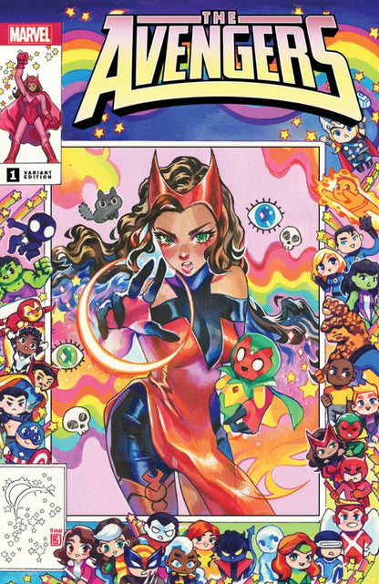🟡 AVENGERS #1 RIAN GONZALES - TRADE DRESS EXCLUSIVE LTD 3000