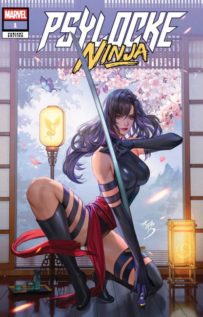 🟣 PSYLOCKE NINJA #1 FANYANG TRADE & VIRGINS EXCLUSIVE ABC - SET OF 3