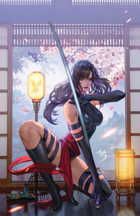 🟣 PSYLOCKE NINJA #1 FANYANG TRADE & VIRGINS EXCLUSIVE ABC - SET OF 3