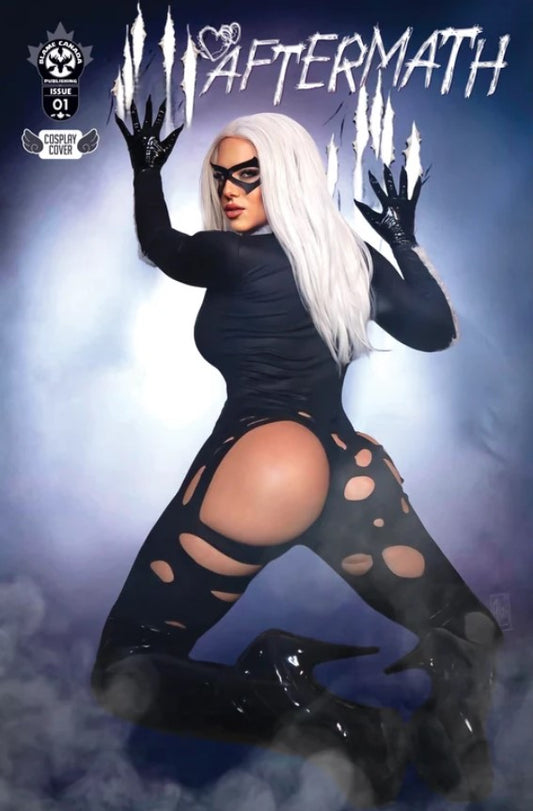 AFTERMATH #1 "Claws-play" Motley Monroe Cosplay Cover Trade  Exclusive