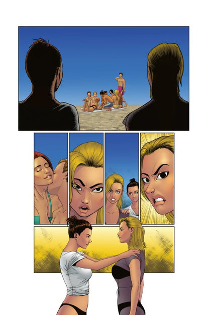 🎉 Flesh Eating Cheerleaders: Spring Break #2 CVR C & D Gregbo - SET OF 2 NAUGHTY/NICE