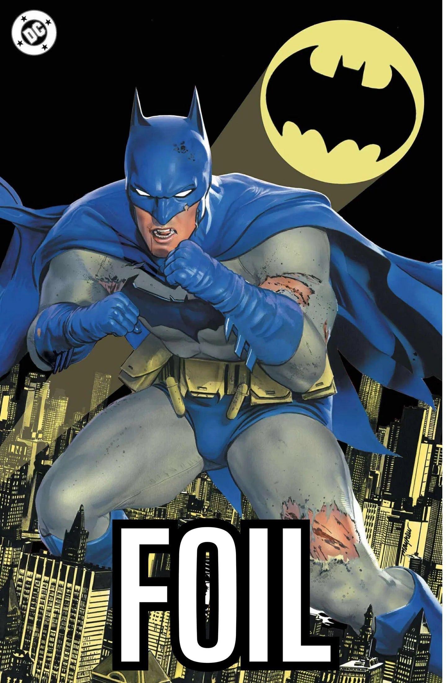 🦇 BATMAN #1 MIKE MAYHEW VIRGIN 🌟FOIL🌟 EXCLUSIVE LTD 1000