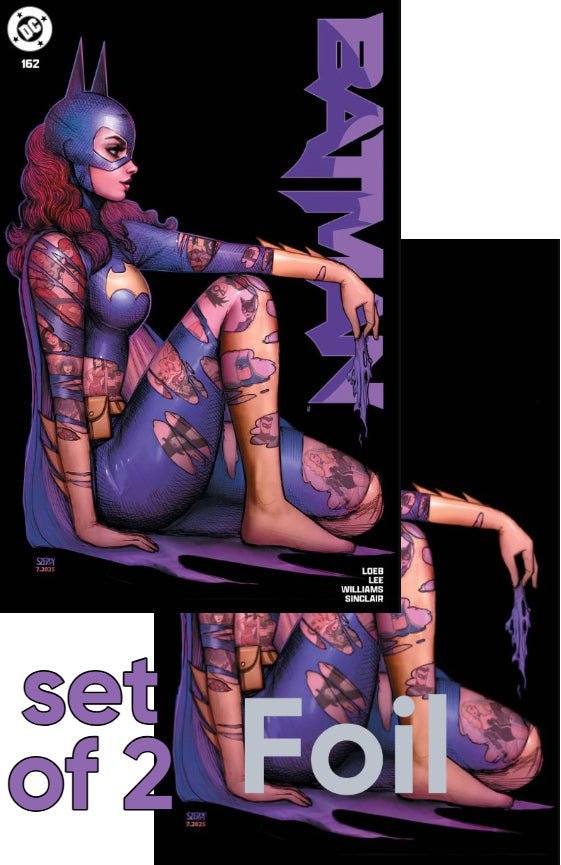 🦇 BATMAN #162 NATHAN SZERDY TRADE & VIRGIN FOIL EXCLUSIVE TATTOO VAR SET OF 2