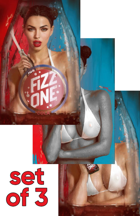 🥤 POP KILL #1 SHIKARII Special Printing Virgin Variant - SET OF 3 - LTD 400