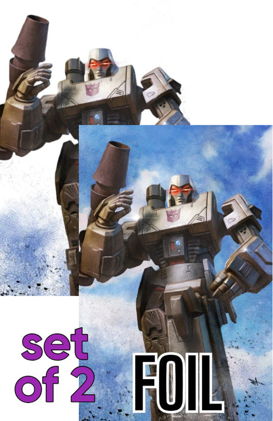 🔴 TRANSFORMERS #26 Marco Turini VIRGIN & FOIL EXCLUSIVE - SET OF 2 - LTD 750