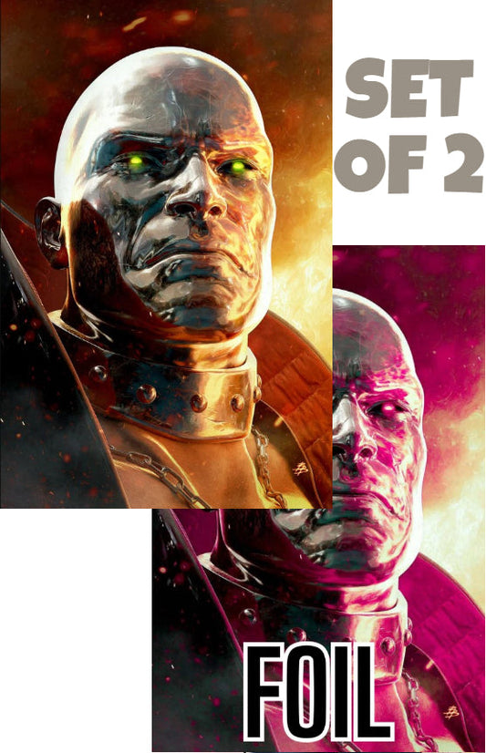 🐍 GI JOE #14 BJORN BARENDS DESTRO VIRGIN & FOIL EXCLUSIVE - SET OF 2