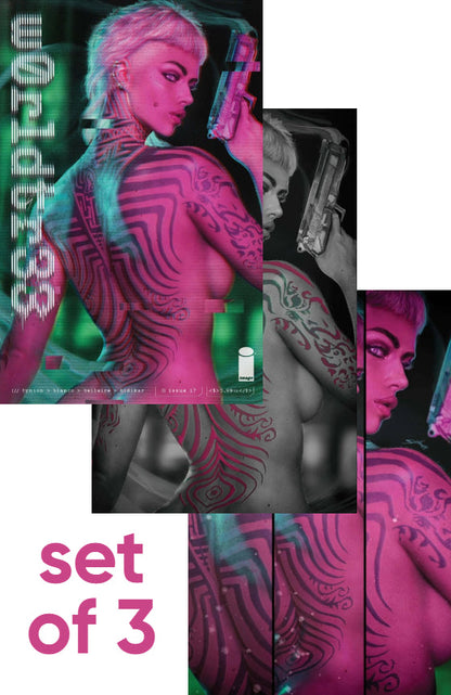 💻 W0RLDTR33 #17 SHIKARII - TRADE DRESS, VIRGIN, & COLOR SPLASH - SET OF 3
