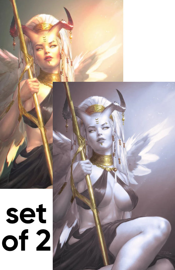 🌃 THE DARKNESS #1 TIAGO DA SILVA VIRGIN EXCLUSIVE VARIANT - SET OF 2 - LTD 500