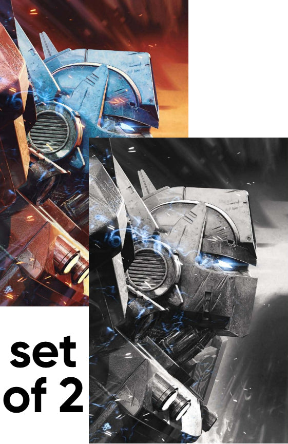 🤖 TRANSFORMERS #27 Bjorn Barends FOIL & VIRGIN EXCLUSIVE - SET OF 2 - LTD 750