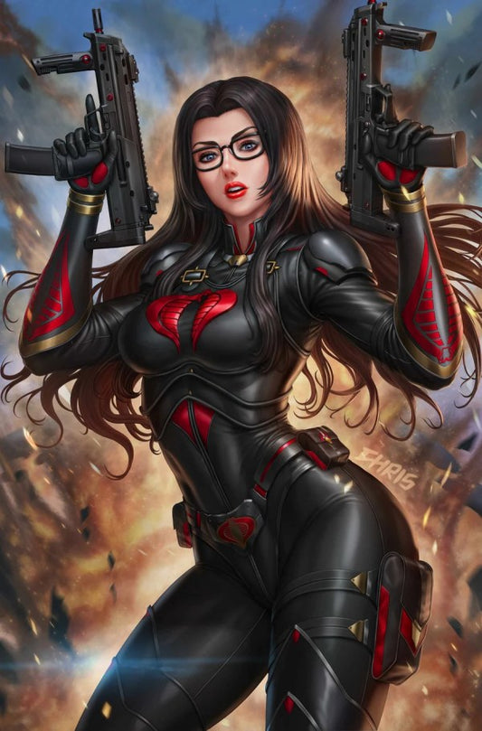 🐍 G.I. JOE: A REAL AMERICAN HERO #322 Chris Ng BARONESS VIRGIN EXCLUSIVE LTD 750