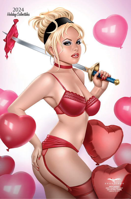 Belle Annual: Apex Predator CVR G Keith Garvey Valentine's Day Collectible Cover - LTD 375